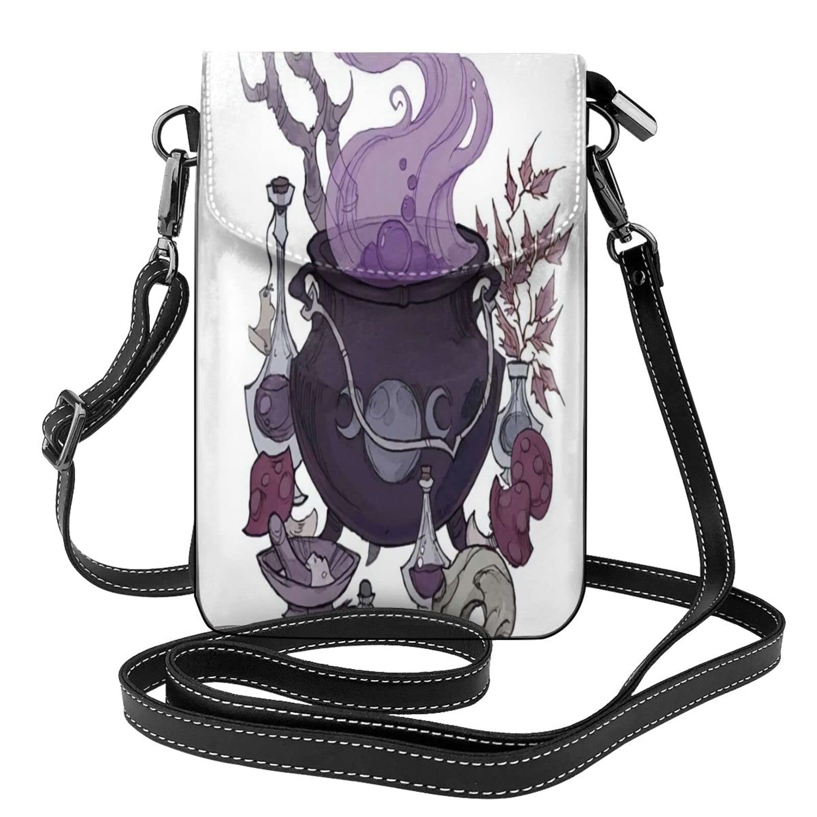 Small Crossbody Phone Purse for Women - Stylish Witchcraft Phone Holder Bag - Perfect for Everyday Use, Travel & Shopping