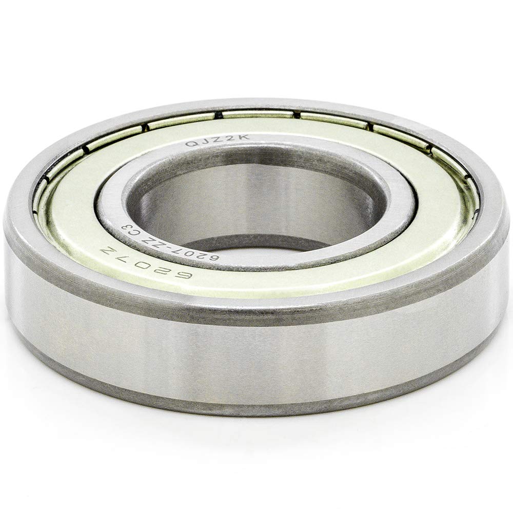 10-Pack 6207-ZZ Deep Groove Radial Ball Bearings 35x72x17mm (IDxODxWidth) Double Metal Shield C3 Clearance - Perfect for Electric Motors, Industrial Machinery & Automotive Applications
