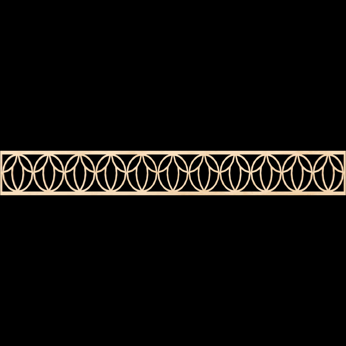 Shoshoni Fretwork Moulding - Decorative Wood Trim for Home & Furniture DIY Projects | Perfect for Wall Paneling, Cabinetry, and Interior Design