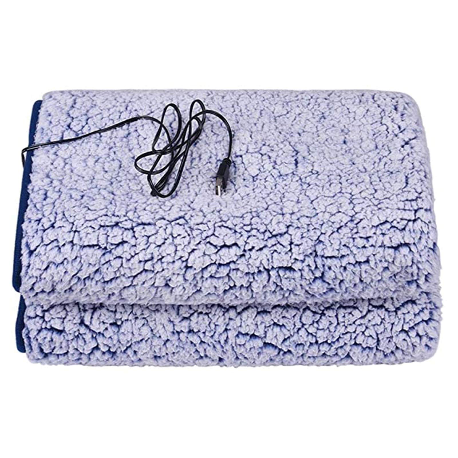 YXWLLN Electric Heated Blanket - Ultra Soft USB Warming Blanket for Office, Travel & Home Use | Machine Washable | Cozy Winter Gift for Family & Friends