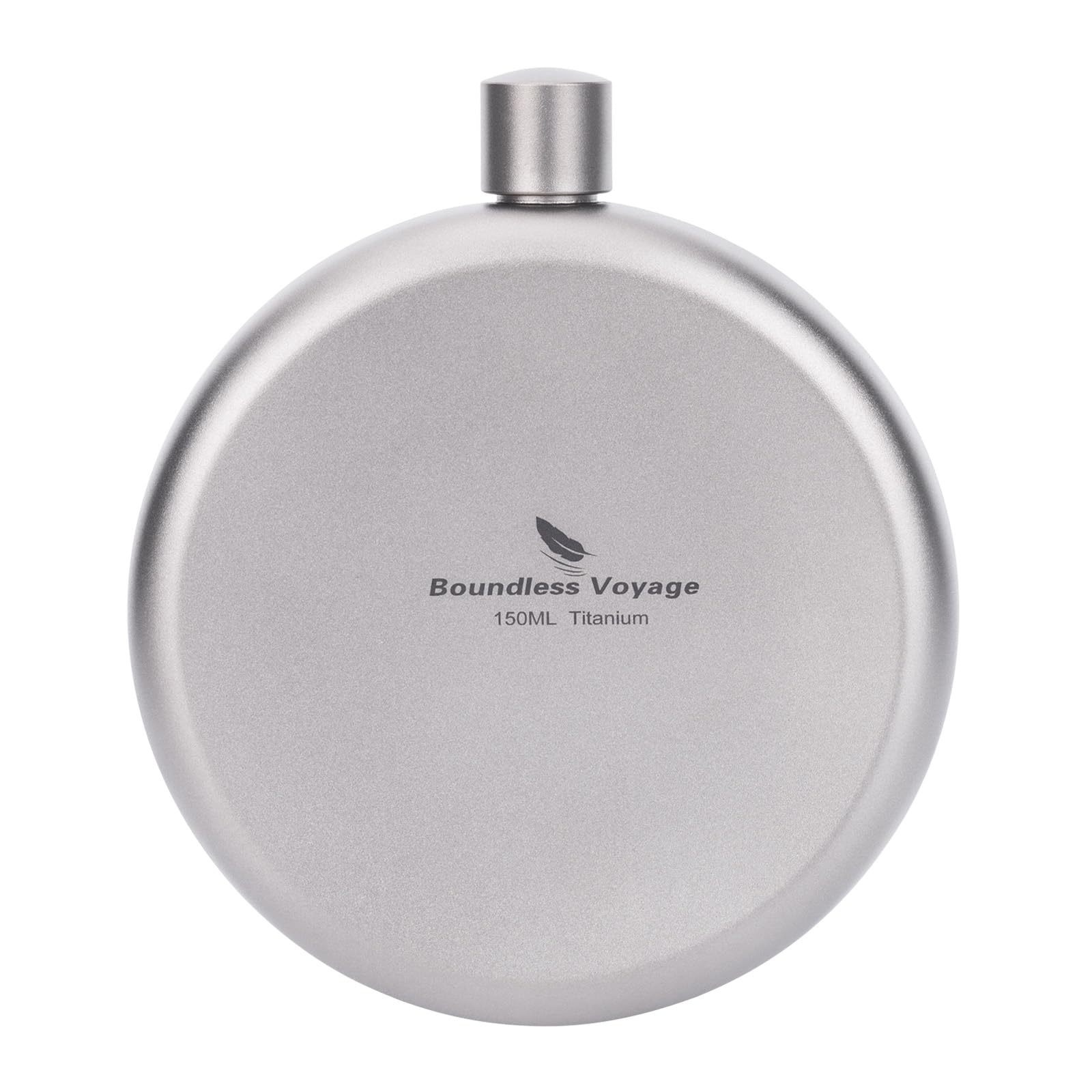 Titanium Ultralight Hip Flask - Portable Wine & Whiskey Bottle with Funnel - Camping, Hiking, Picnic & Outdoor Drinking Accessories - Perfect for Travel, Parties & Gifts
