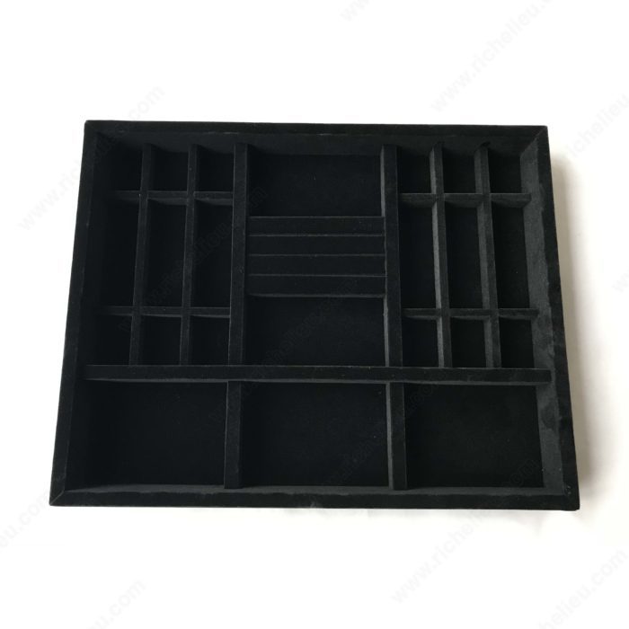 Elegant Alto Jewelry Tray - Premium Jewelry Organizer for Rings, Earrings & Necklaces - Perfect for Vanity, Dresser & Travel Accessory Storage