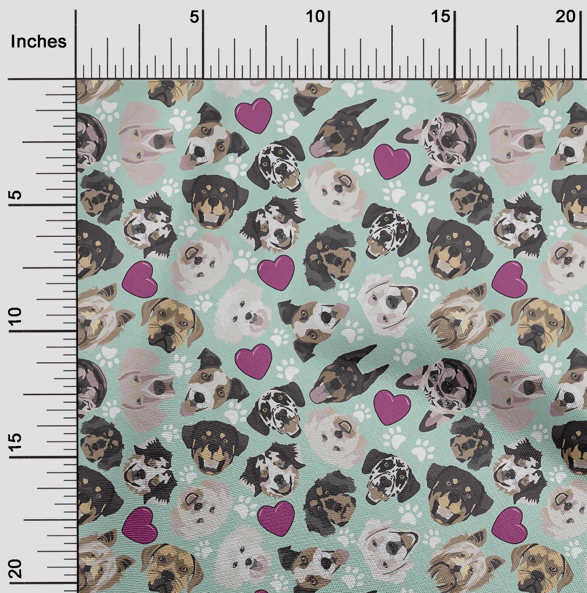 oneOone Cotton Cambric Pink Cactus Print Fabric - 42 Inch Wide by The Yard - Perfect for Summer Dresses, DIY Crafts & Home Decor Projects