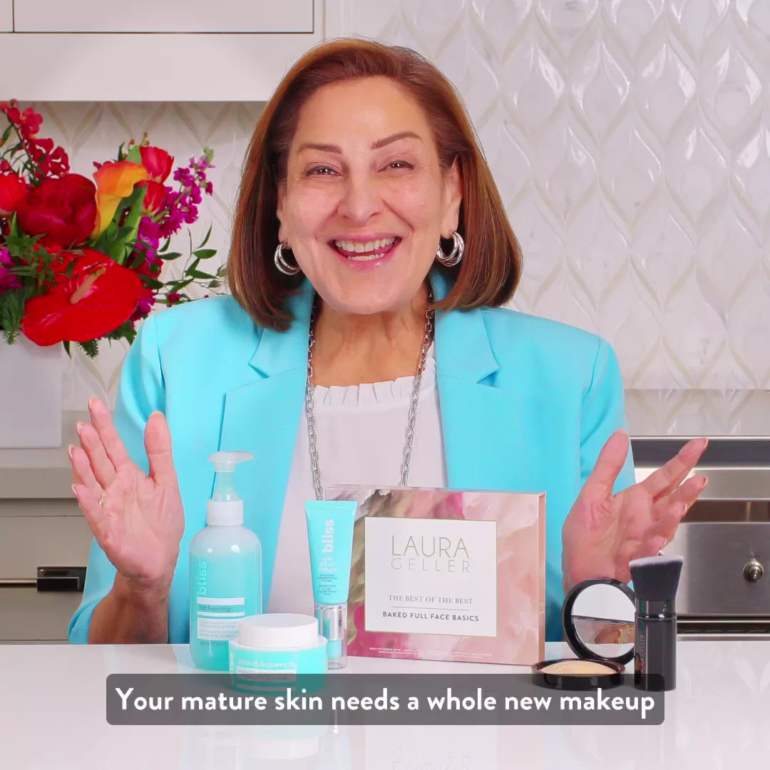 Best Anti-Aging Skincare Set for Mature Skin (6-Piece Collection) - Daily Moisturizing & Wrinkle Reduction Routine