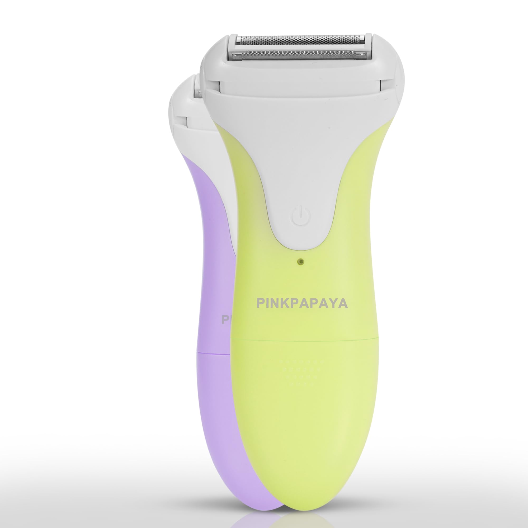 Women's Electric Shaver - Cordless Bikini Trimmer & Body Hair Remover for Legs, Underarms, Pubic Area - Wet/Dry Foil Shaver with Green Design - Perfect for Travel, Gym & Sensitive Skin Care