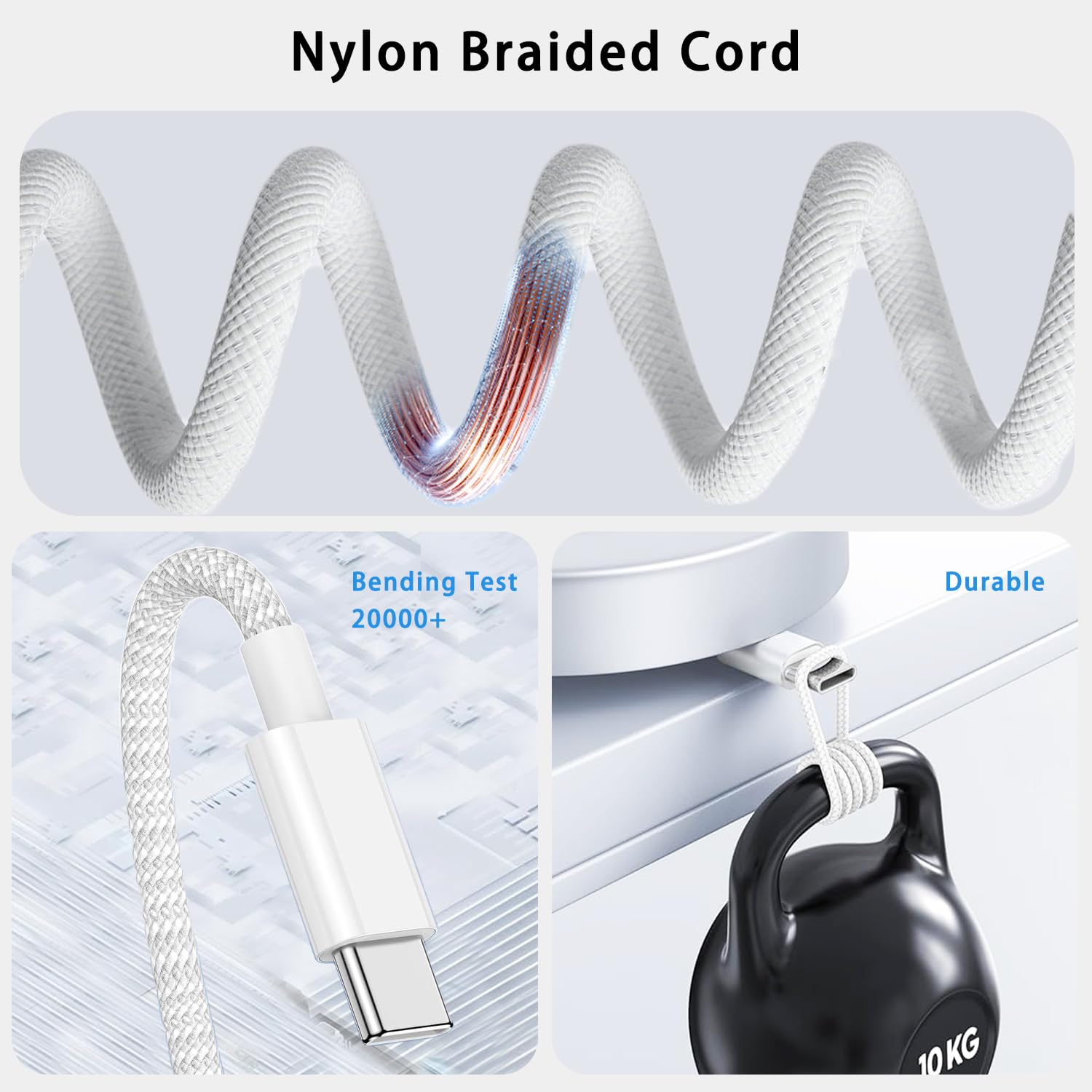 Original Apple Magic Keyboard Charger USB-C to USB-C Cable - Compatible with Magic Keyboard, Magic Mouse, iPad Keyboard & Magic Trackpad - Fast Charging Cord for Home, Office & Travel Use