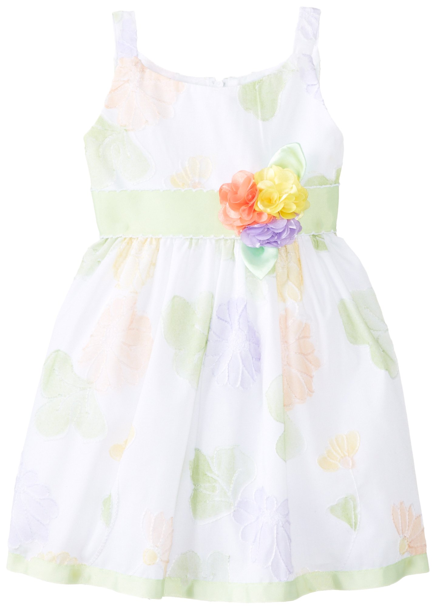 Sweet Heart Rose Girls' Floral Print Dress - Cute & Elegant Outfit for Birthday Parties, School Events & Family Photos
