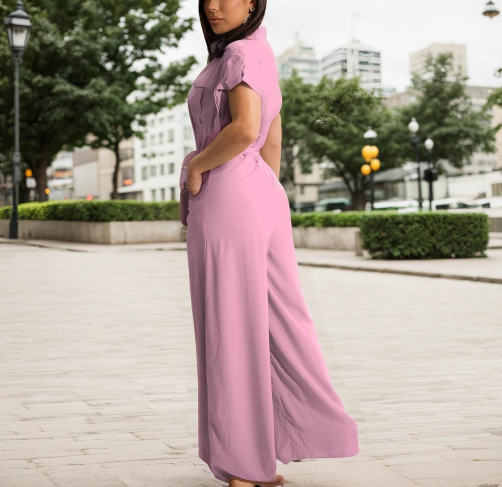 DinyIn Women's Elegant Off Shoulder Long Pants Sexy Bodycon Wide Leg Jumpsuit - Clubwear, Party Outfit, Night Out Romper for Women's Fashion & Evening Events