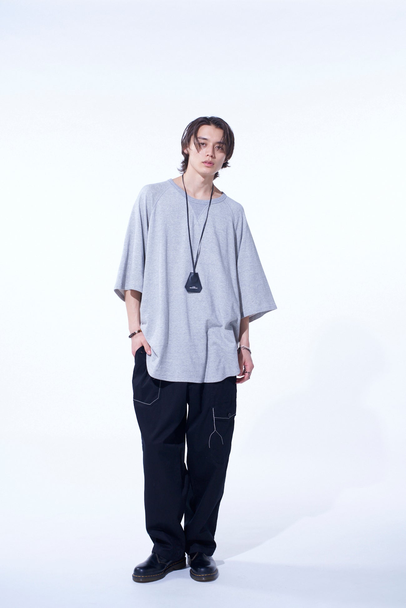Soft Cotton Gauze Oversized T-Shirt with Raglan Sleeves & Center Back Stitch Detail - Comfortable Loose Fit Casual Top for Women | Perfect for Everyday Wear, Layering & Relaxing at Home