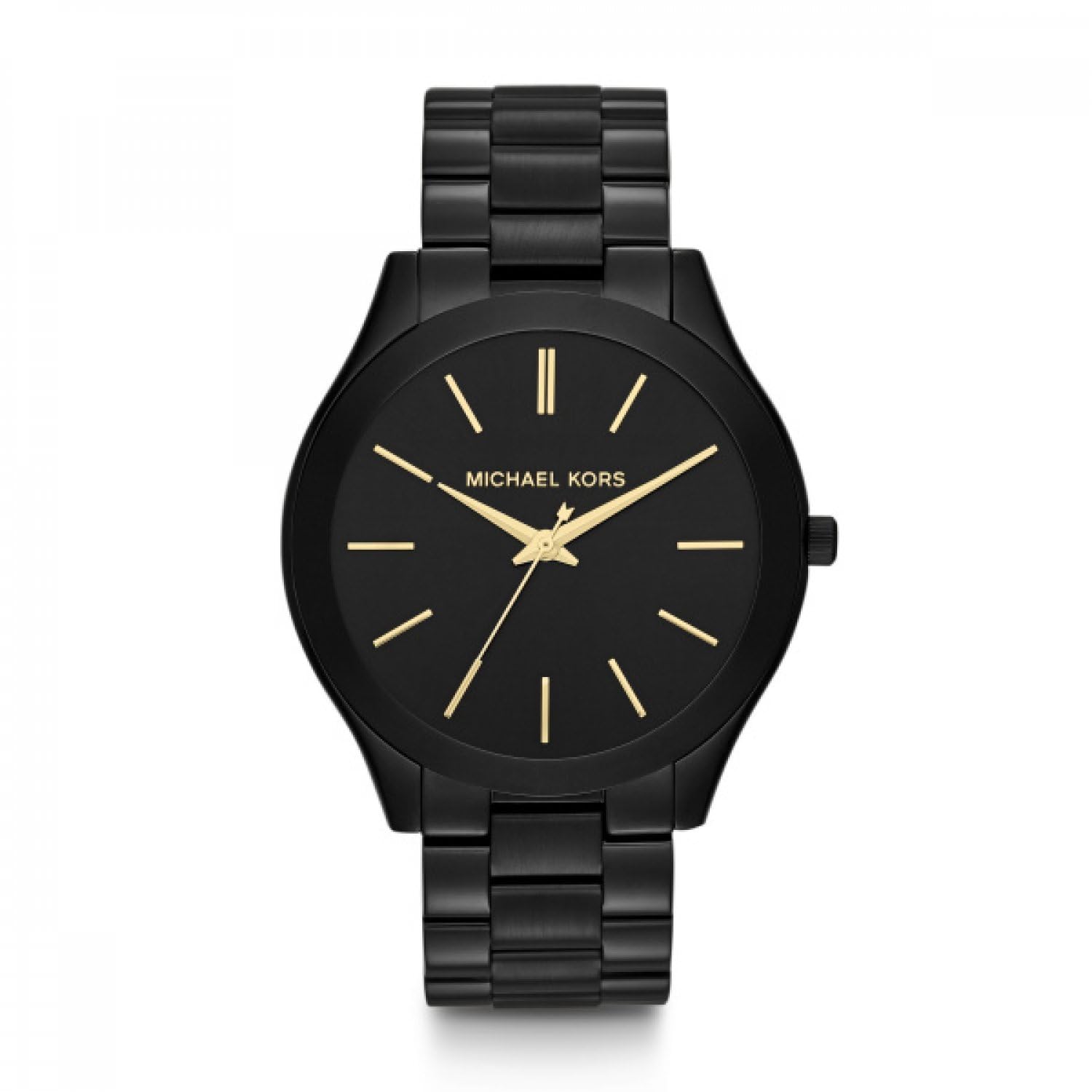 Michael Kors Slim Runway Women's Watch - Stainless Steel Bracelet, Gold-Tone, Water Resistant, Fashion Watch for Women | Perfect for Office, Party & Everyday Wear