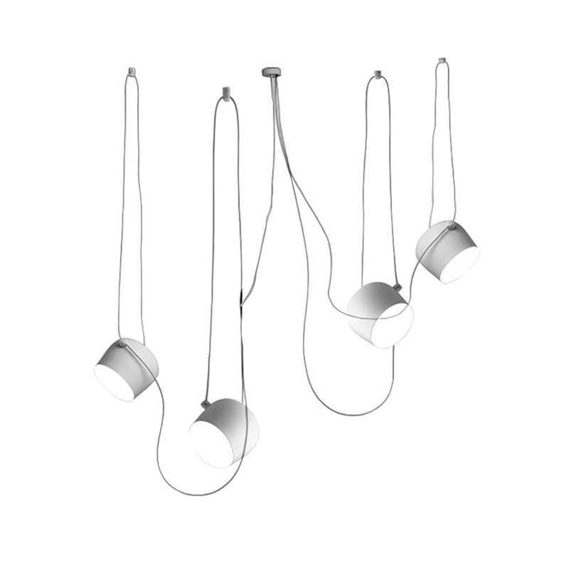 Modern Minimalist Aim Pendant Lamp - Adjustable Hanging Light Fixture for Kitchen Island, Dining Room, Bedroom & Living Room Decor