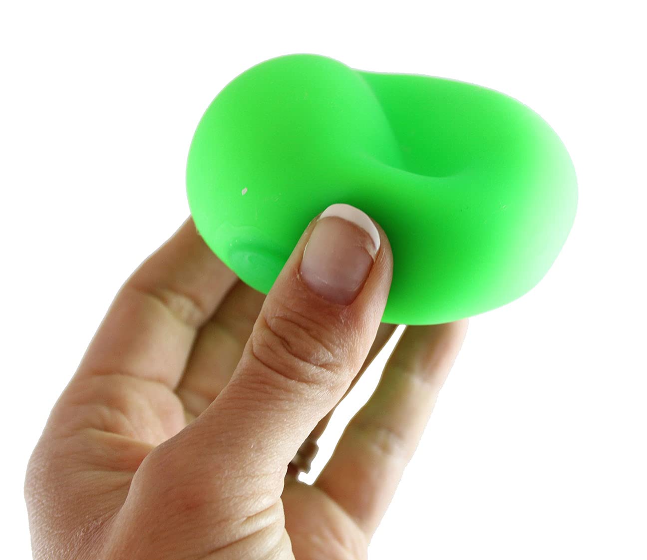 Ultra Squishy Sensory Stress Balls - Set of 2 Soft Dough Filled Stretch Balls with Play Doh & Shaving Cream Fillings | Moldable Fidget Toys for Anxiety Relief & Focus | Perfect for Kids, ADHD, Autism & Office Stress Relief