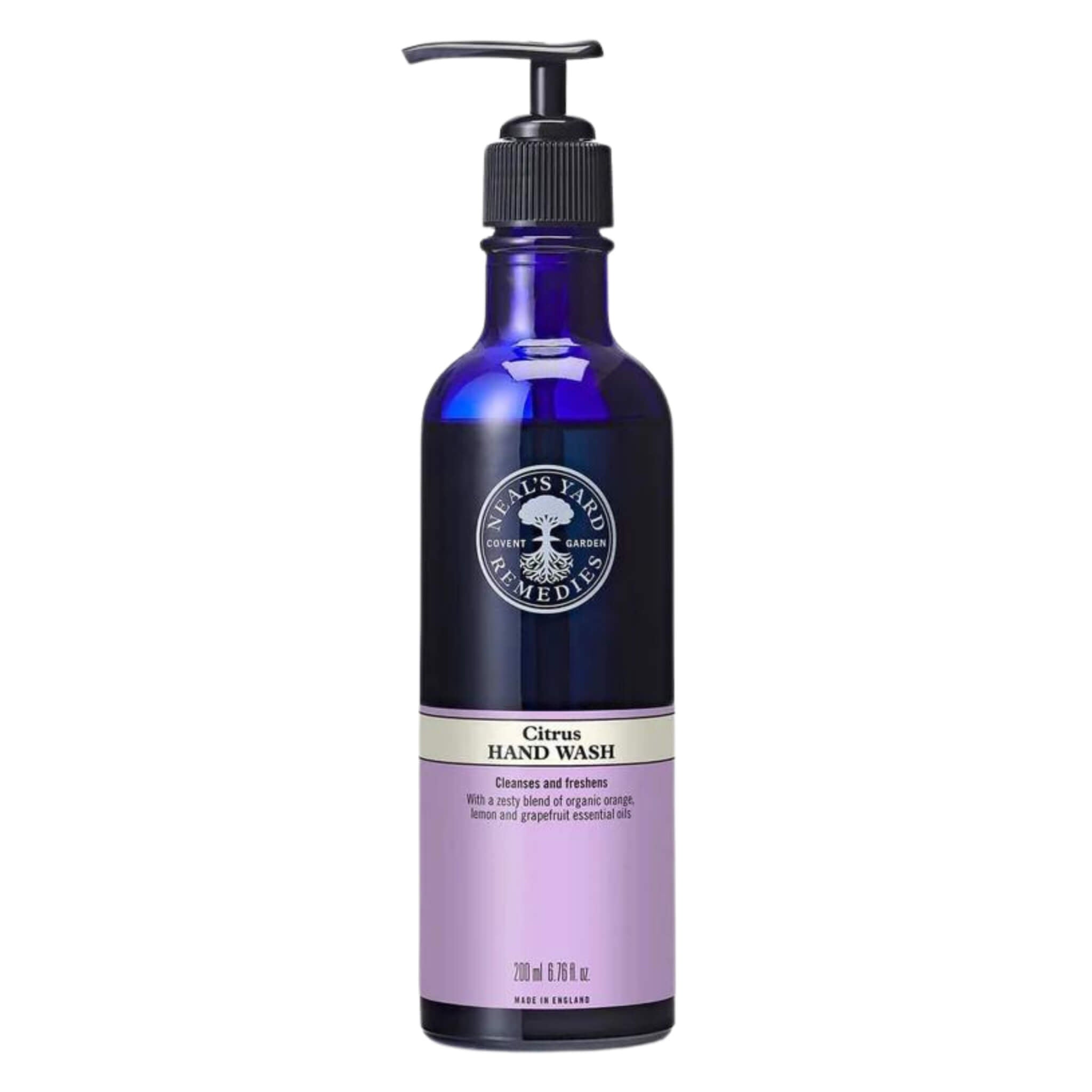 Refreshing Citrus Hand Wash - Natural & Moisturizing Liquid Soap for Dry Skin - Perfect for Kitchen, Bathroom & Office Use
