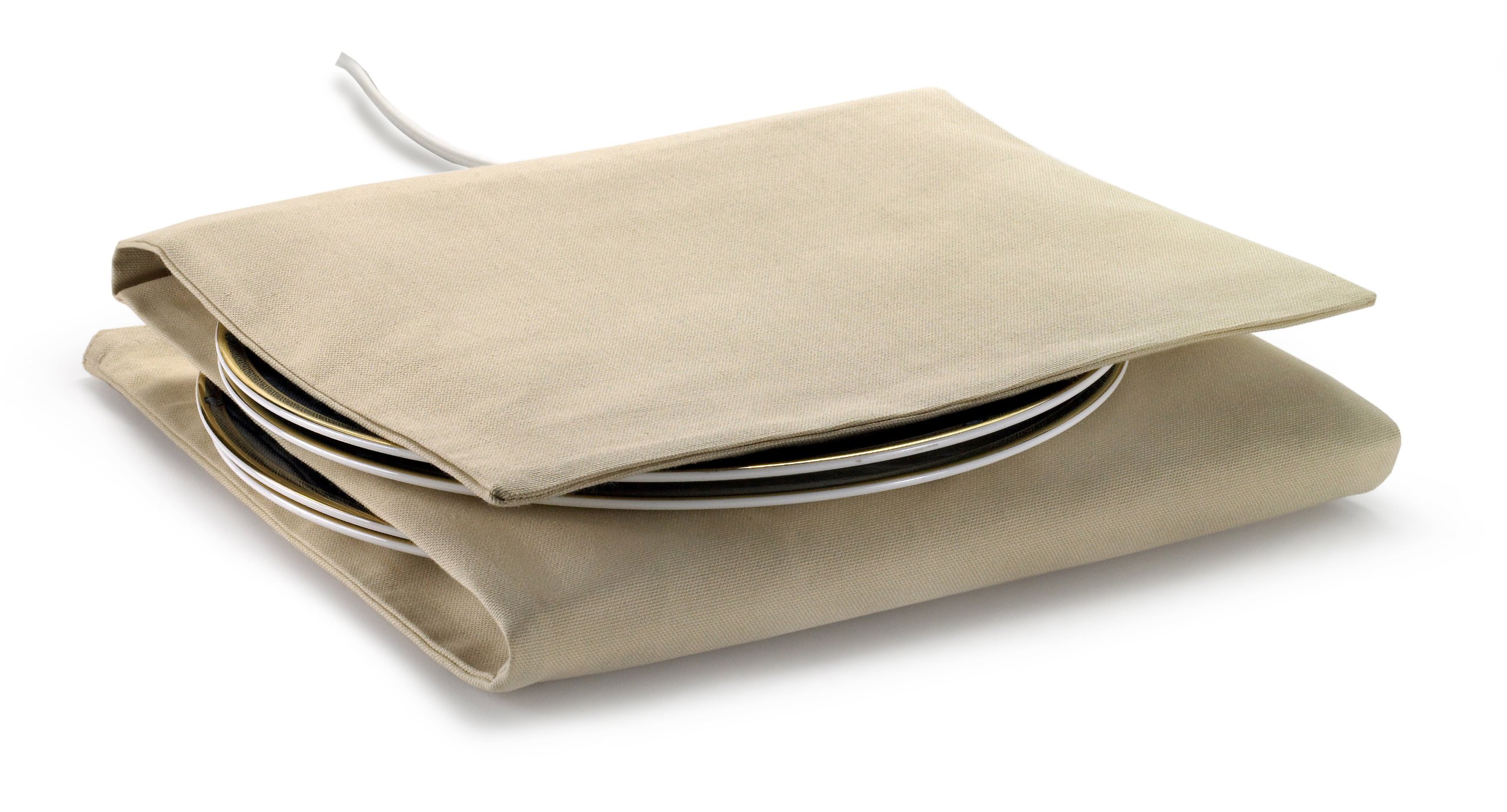 Waterbridge Electric Plate Warmer - 6 Plate Capacity - Heritage Natural Finish - Perfect for Dining, Entertaining & Buffets