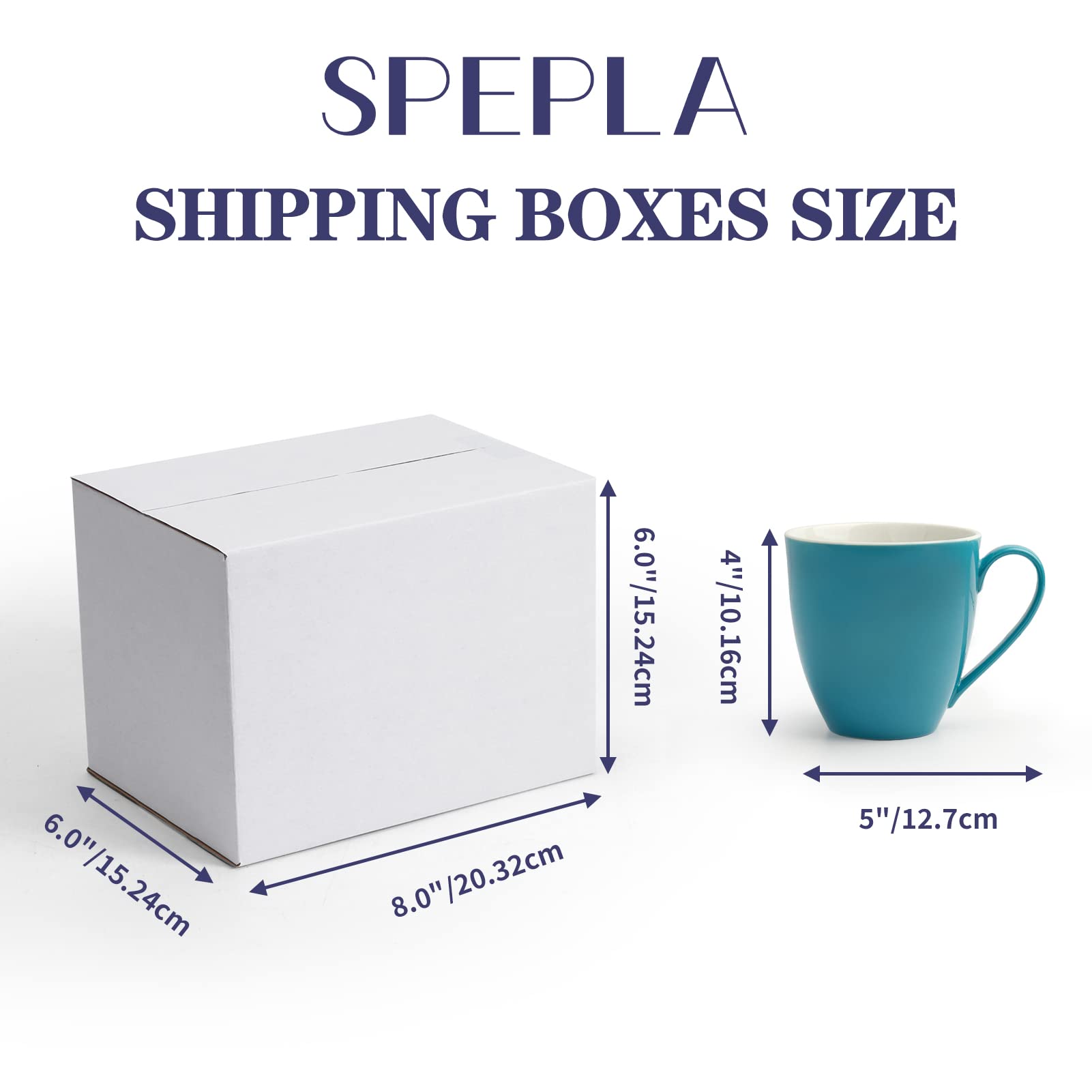 40-Pack 8x6x6