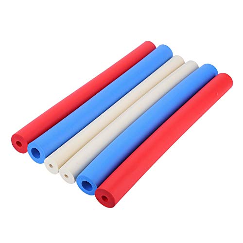 6Pcs Foam Grip Tubing - Lightweight Non-Slip Handle Sleeves for Pens & Utensils | Comfortable, Safe Grip for Writing, Cooking & DIY Projects
