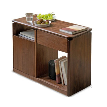 Premium Black Walnut, Ash & Oak Solid Wood Modern Writing Desk - Home Office Furniture for Work & Study | Ergonomic Design for Comfort & Productivity