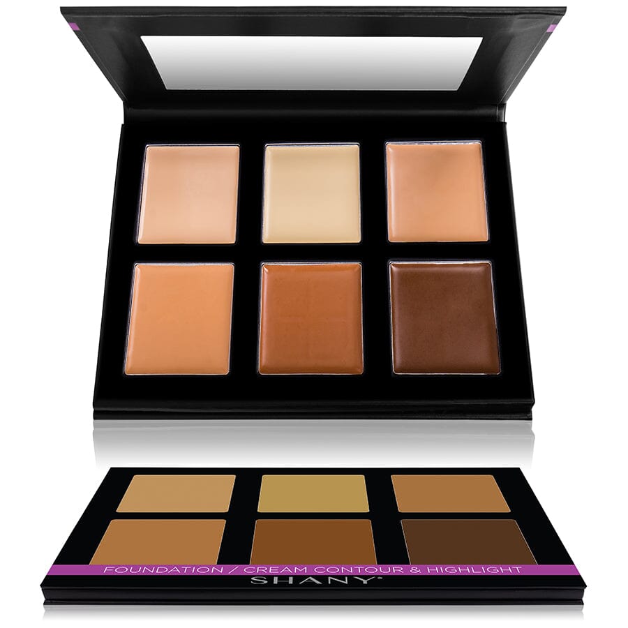 4 Layer Contour & Highlight Makeup Kit with Refillable Pans - Professional Face Contouring Palette for Cheekbones, Nose & Jawline - Perfect for Bridal, Photoshoot & Everyday Makeup Looks