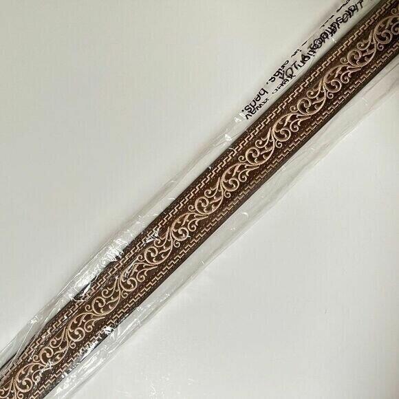 Nocona Belt Co. Men's Western Embroidered Leather Belt - Size 40 - Perfect for Cowboy Boots, Rodeo Events & Western Fashion Outfits