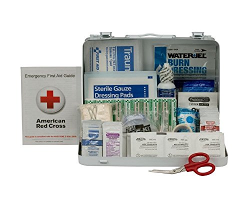 ANSI Class A Bulk First Aid Kit - 89 Piece Emergency Medical Supplies for Workplace, Home & Travel Safety