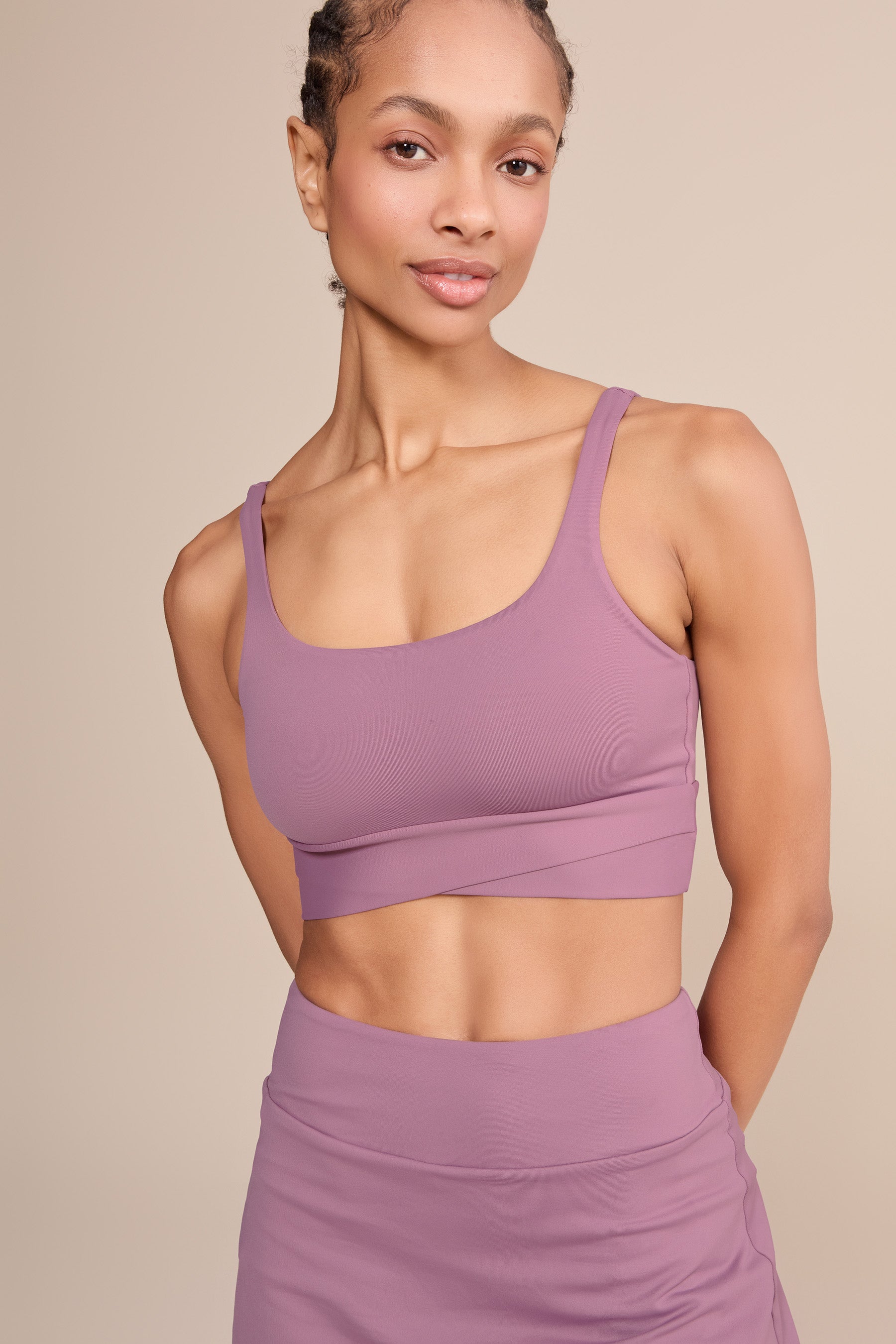 Sense® Cross Over Move Sports Bra - High Support Workout Bra for Women - Perfect for Running, Yoga & Gym Fitness