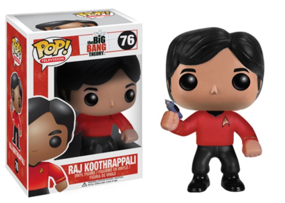 Funko POP! Vinyl Figure - Raj from Star Trek TV Series | Collectible Action Figure for Fans & Gifts | Perfect for Display, Decor, and Star Trek Memorabilia Collections