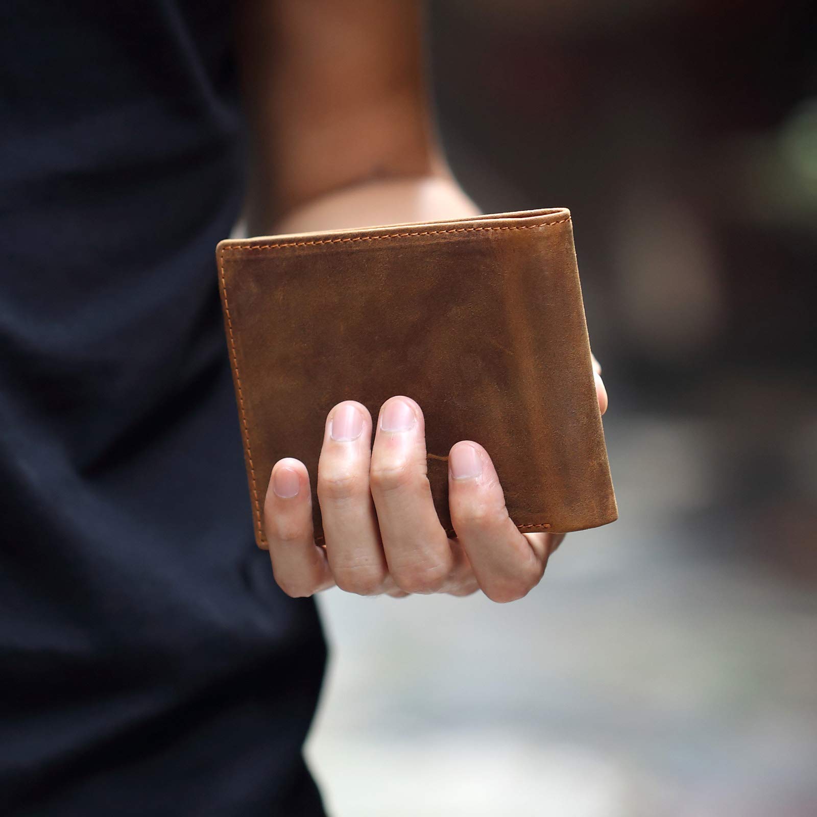 Personalized Engraved Wallet for Men - Graduation, Birthday & Christmas Gifts for Him - Perfect for Special Occasions