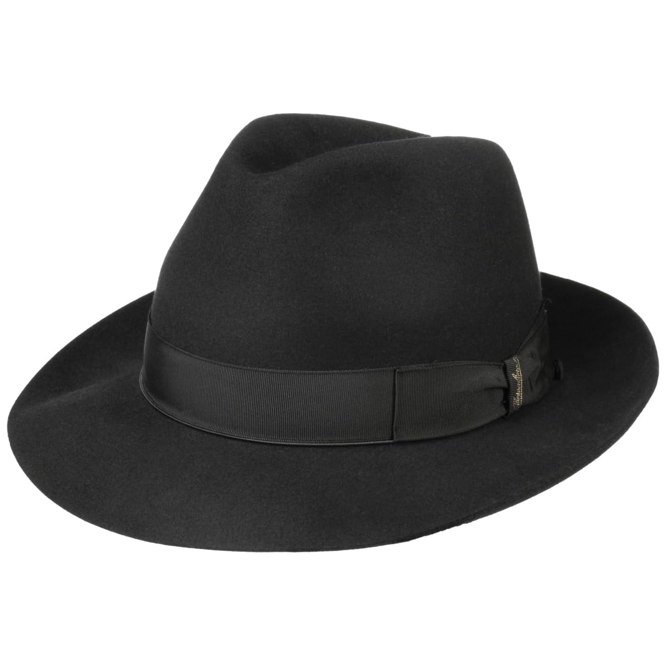 Bellagio Fur Felt Hat for Women & Men - Classic Fedora Style Wide Brim Sun Hat - Perfect for Outdoor Events, Weddings, and Fashion Accessories