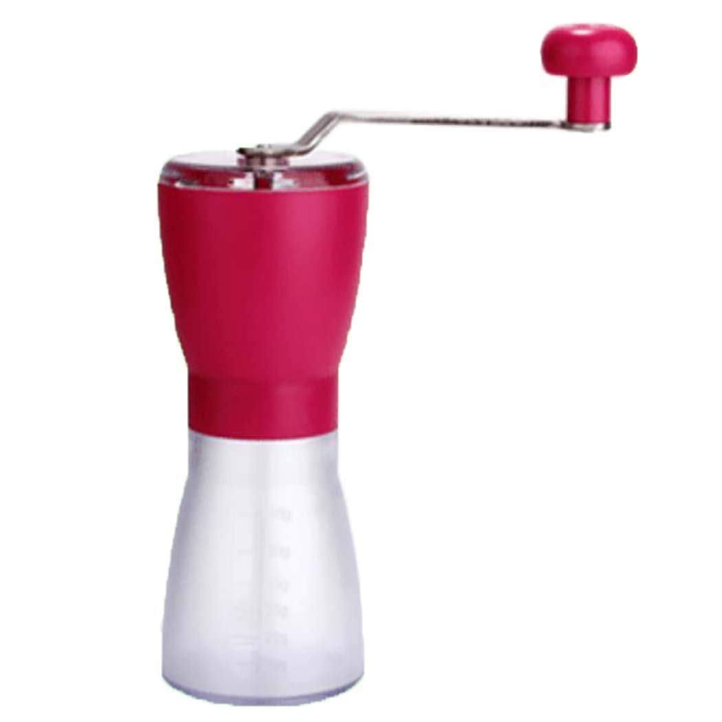 Premium DPPAN Manual Coffee Grinder with Ceramic Conical Burr - Adjustable Stainless Steel Hand Mill for Espresso, French Press & Pour Over - Portable Travel Coffee Grinder for Home, Camping & Office Use