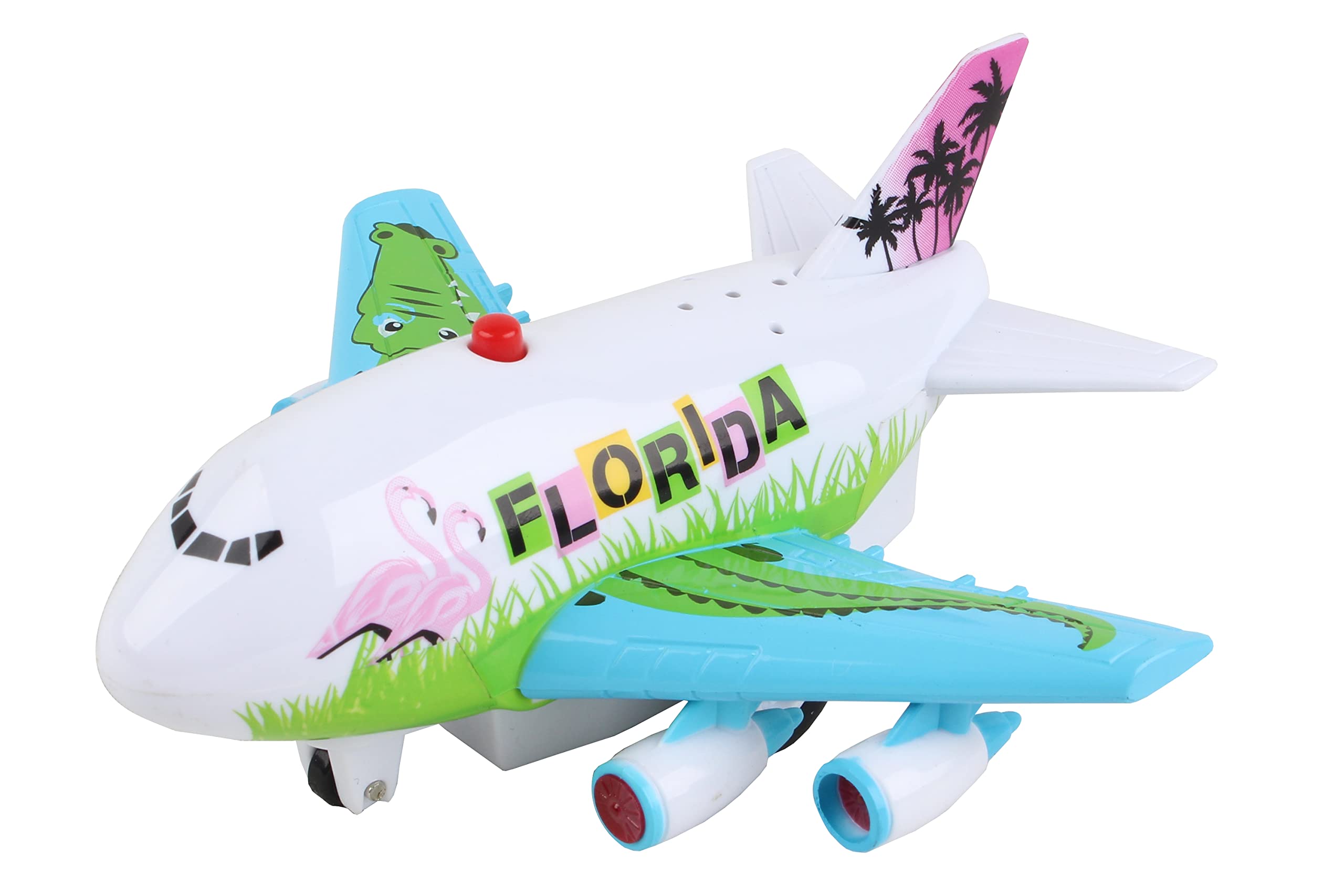 Daron Florida Pullback Toy with Light and Sound - Fun Interactive Car Toy for Kids, Great for Pretend Play & Early Learning Development