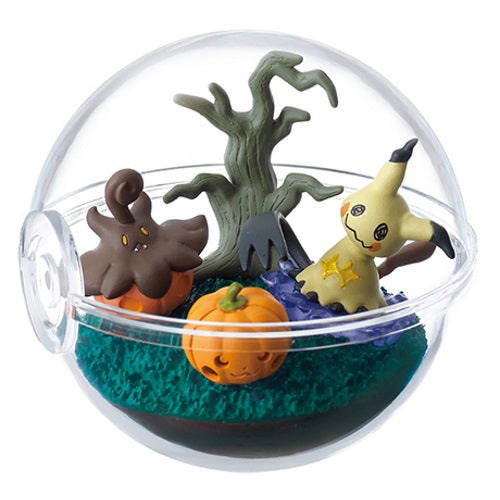 Pokemon Seasons Terrarium 2.5 Inch Re-ment Collectible Toy Figure - Perfect for Anime Fans, Home Decor & Gift Giving