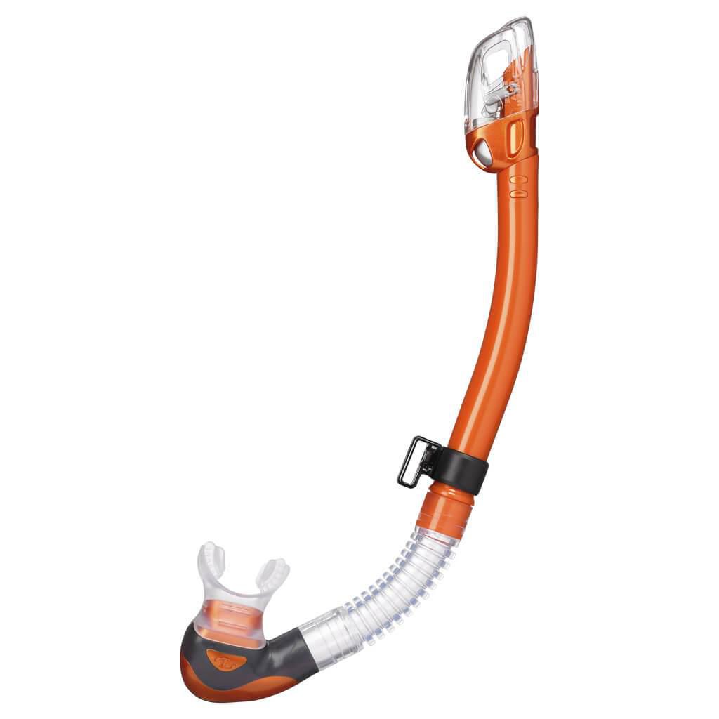 TUSA Hyperdry Elite II Snorkel - Dry Top Snorkeling Gear for Adults & Kids - Perfect for Ocean Swimming, Scuba Diving & Beach Vacations