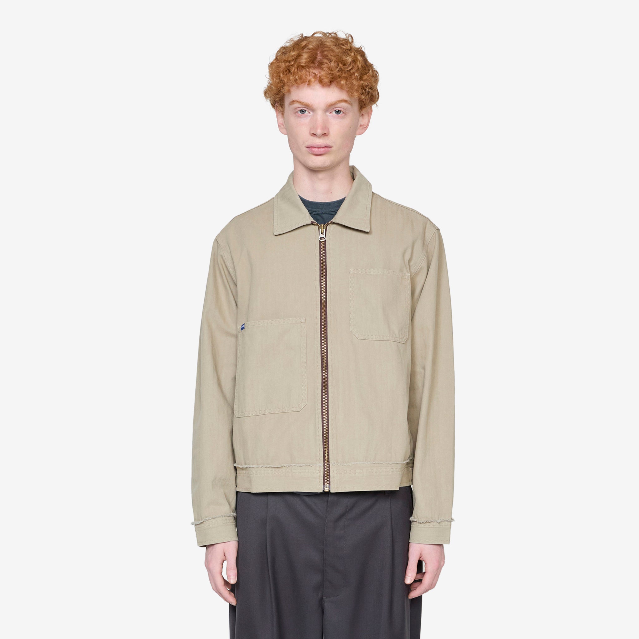 Sage Green Disposable Jacket - Waterproof & Breathable for Medical, Food Service & Industrial Use