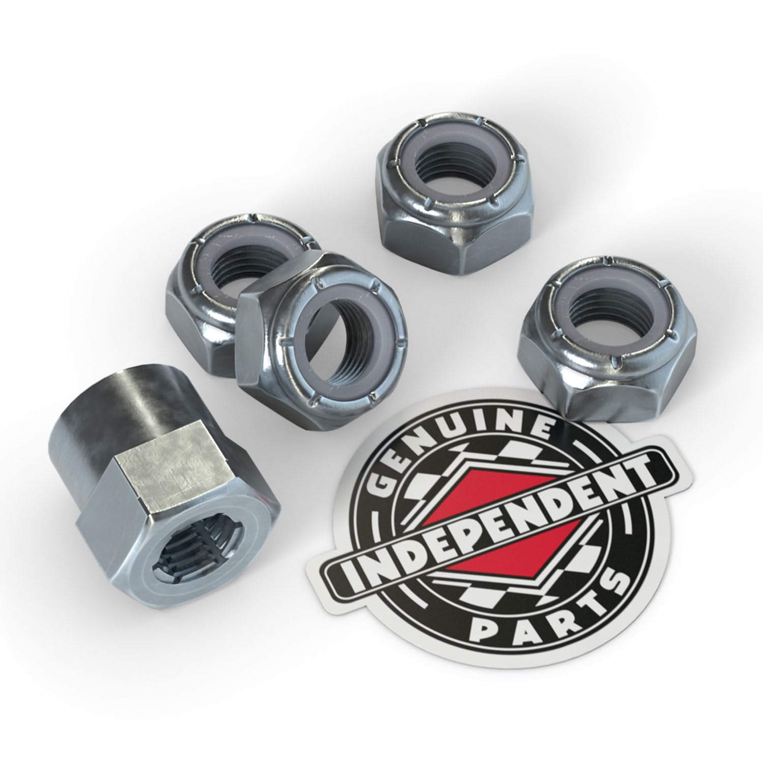 Independent Trucks Skateboard Hardware Axle Rethreader & Nuts Kit - Complete Skateboard Repair Tool for DIY Maintenance & Longboard Upgrades - Perfect for Skate Park, Street Skating & Home Workshop Use