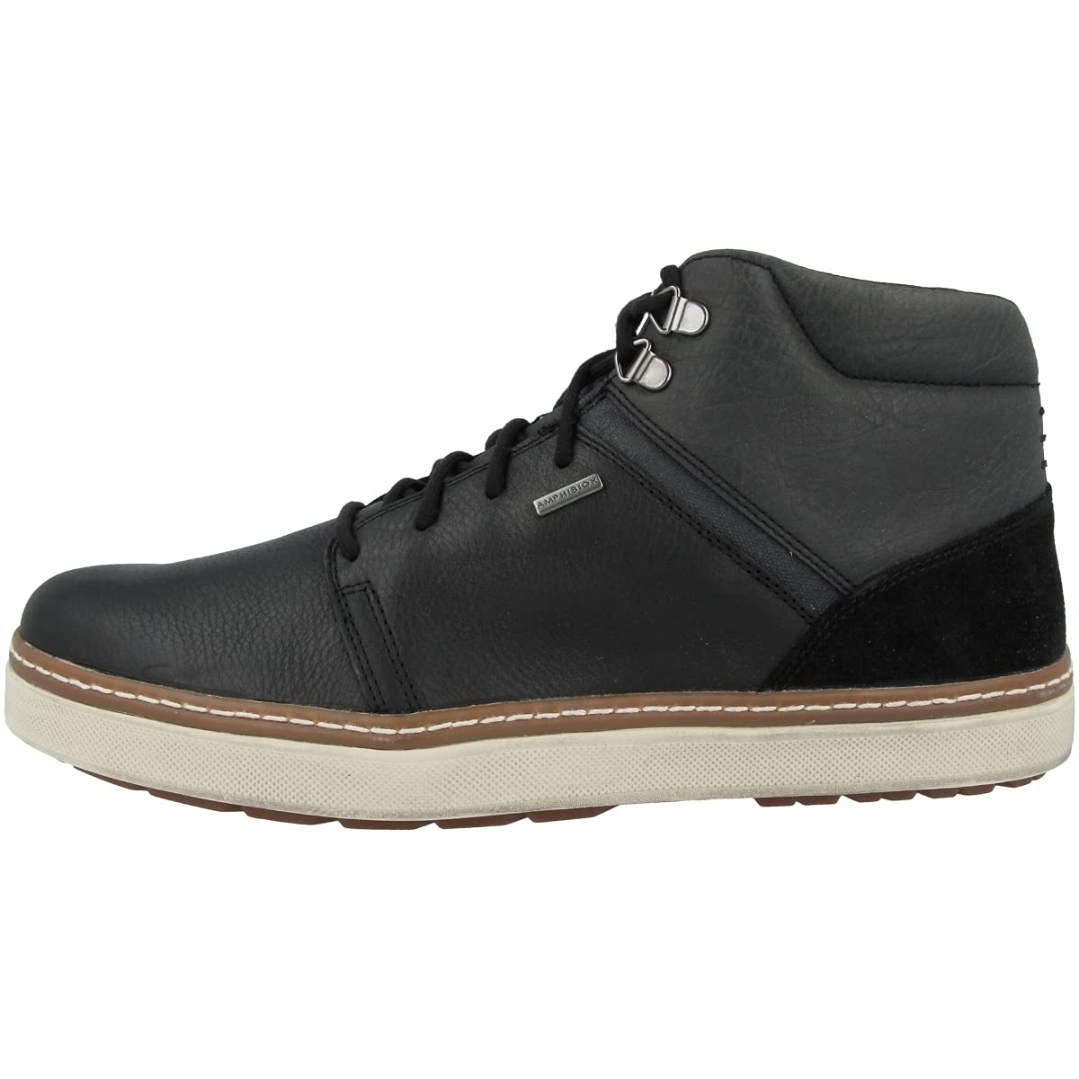 Geox Men's Mattias Waterproof Ankle Boots - Comfortable & Stylish Leather Boots for Walking, Hiking & Outdoor Activities