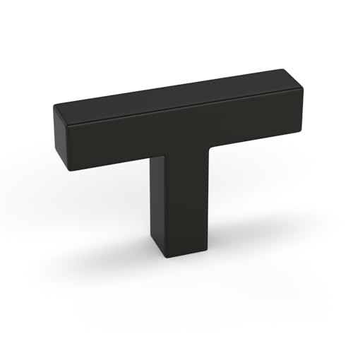 Matte Black Square Knob
