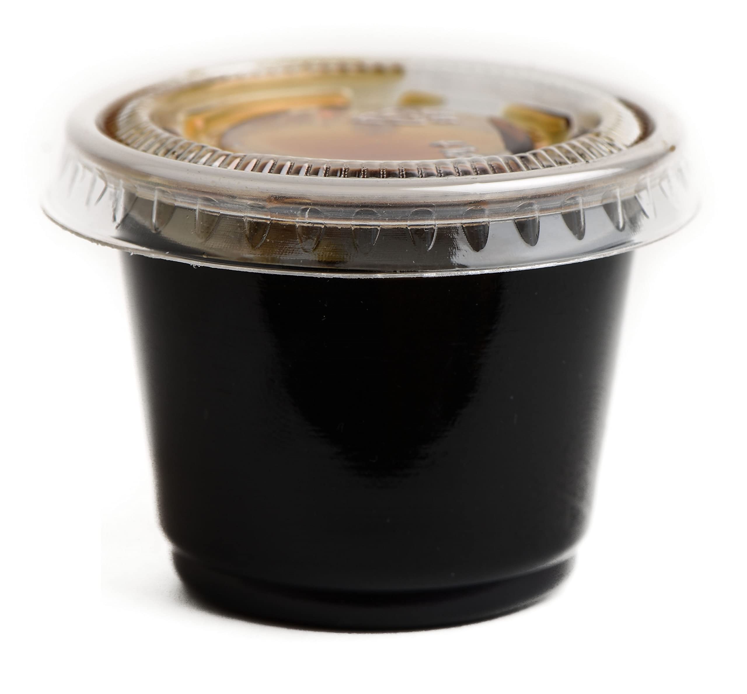 EcoQuality [6000 Pack] 2 Oz Leak-Proof Plastic Condiment Cups with Lids - Perfect for Sauces, Dressings, Slime, Jelly Shots & Food Storage | Great for Restaurants, Catering, Parties & Home Use