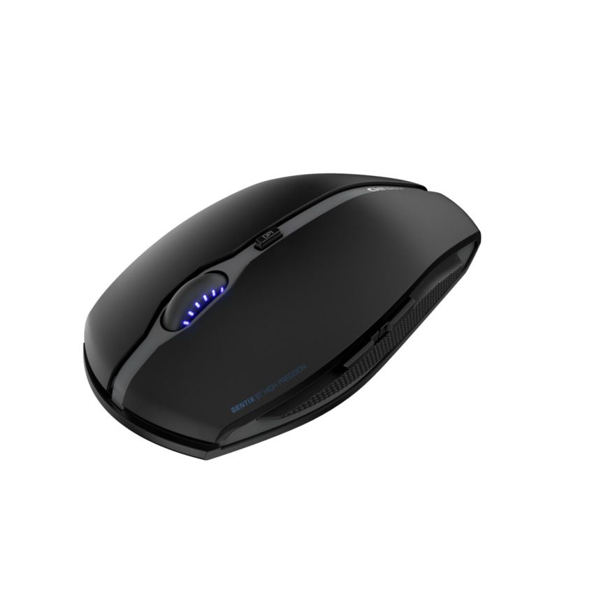 Wireless Bluetooth Mouse CHERRY GENTIX - Ergonomic Silent Click, 1600DPI Adjustable, USB-C Rechargeable for Laptop, PC, MacBook - Perfect for Office, Home, Gaming & Travel Use
