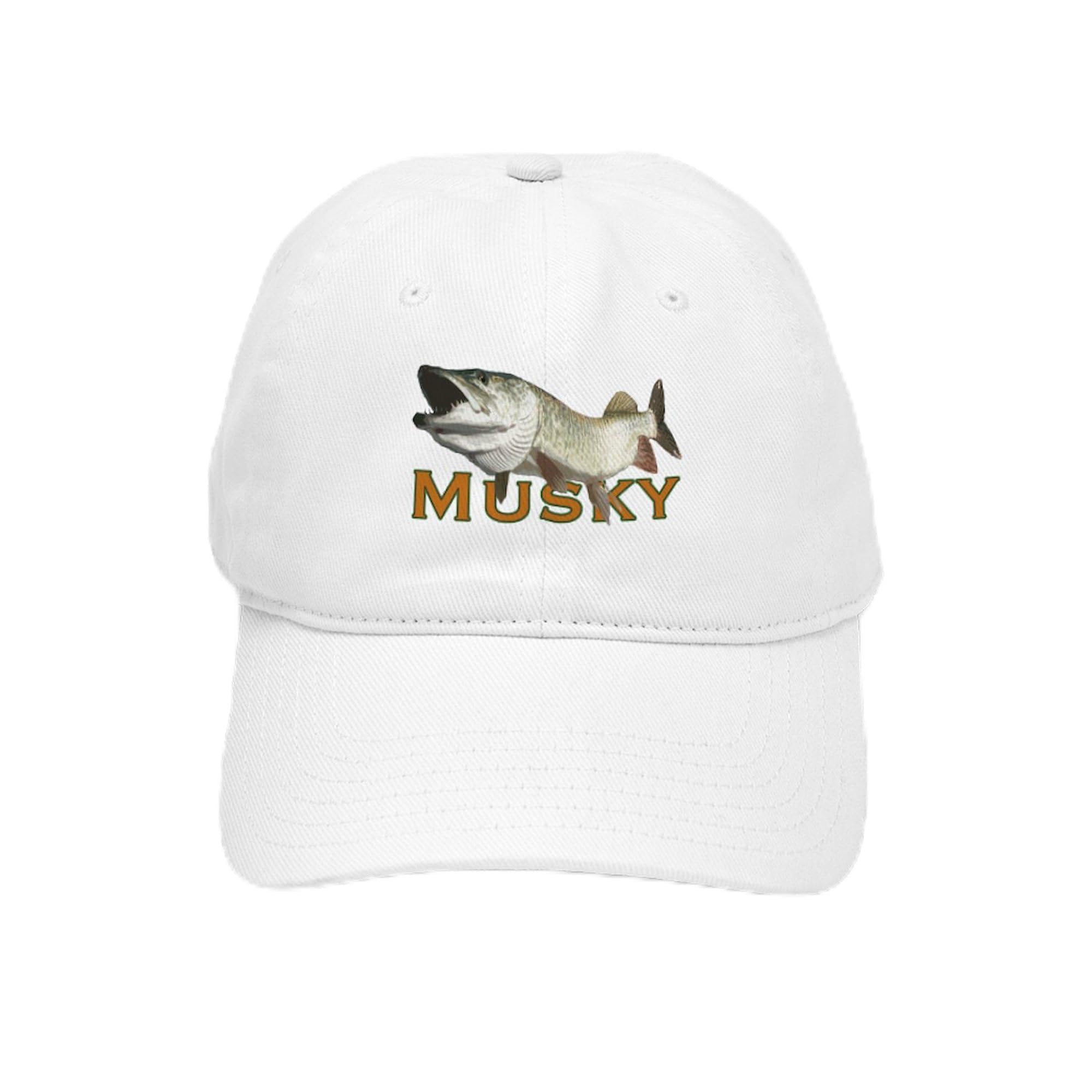 Monster Musky Adjustable Baseball Cap for Fishing & Outdoor