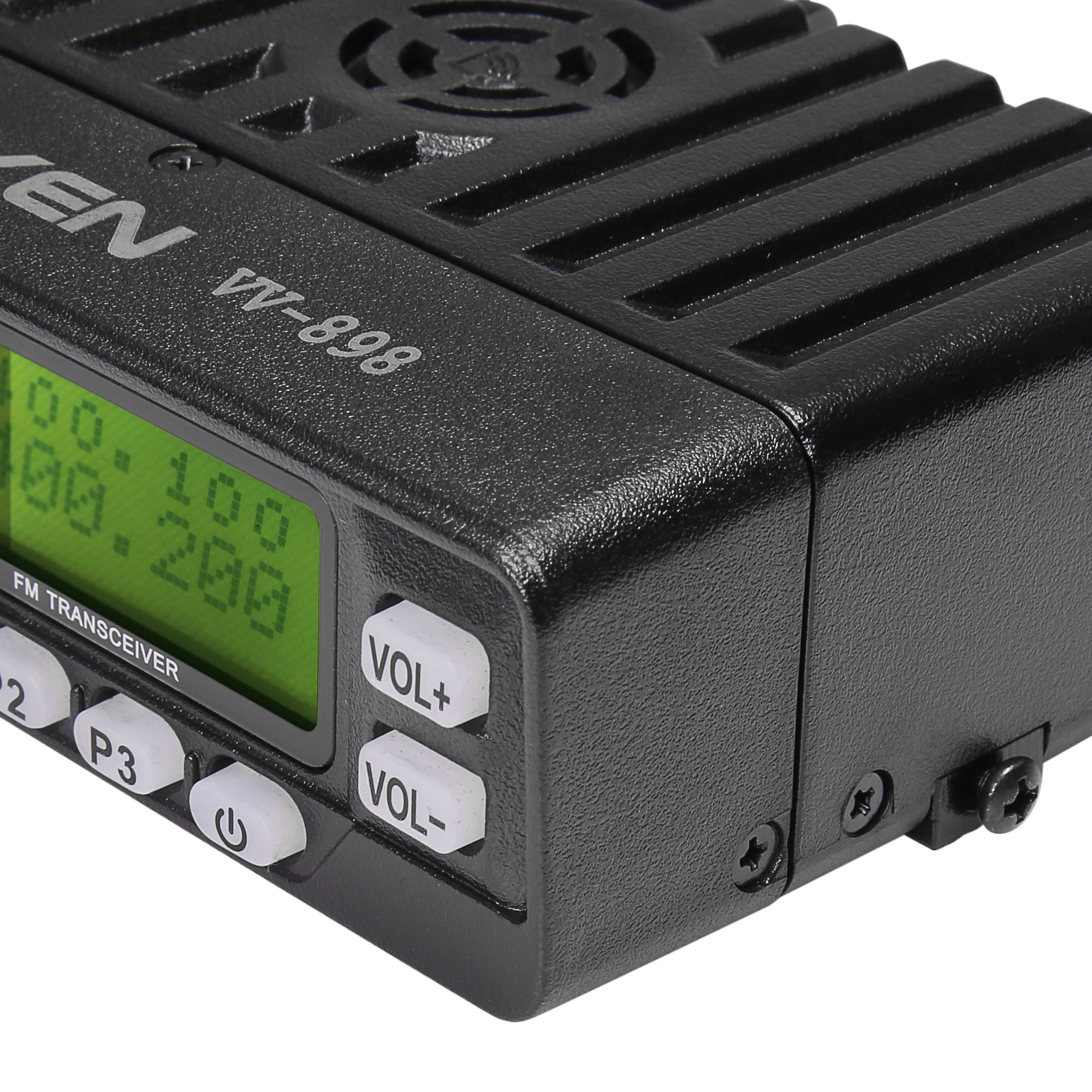 Leixen VV 898E Dual Band VHF UHF Mobile Ham Radio - 25W High Power, 128 Channels, LCD Display for Car Truck & Emergency Communication