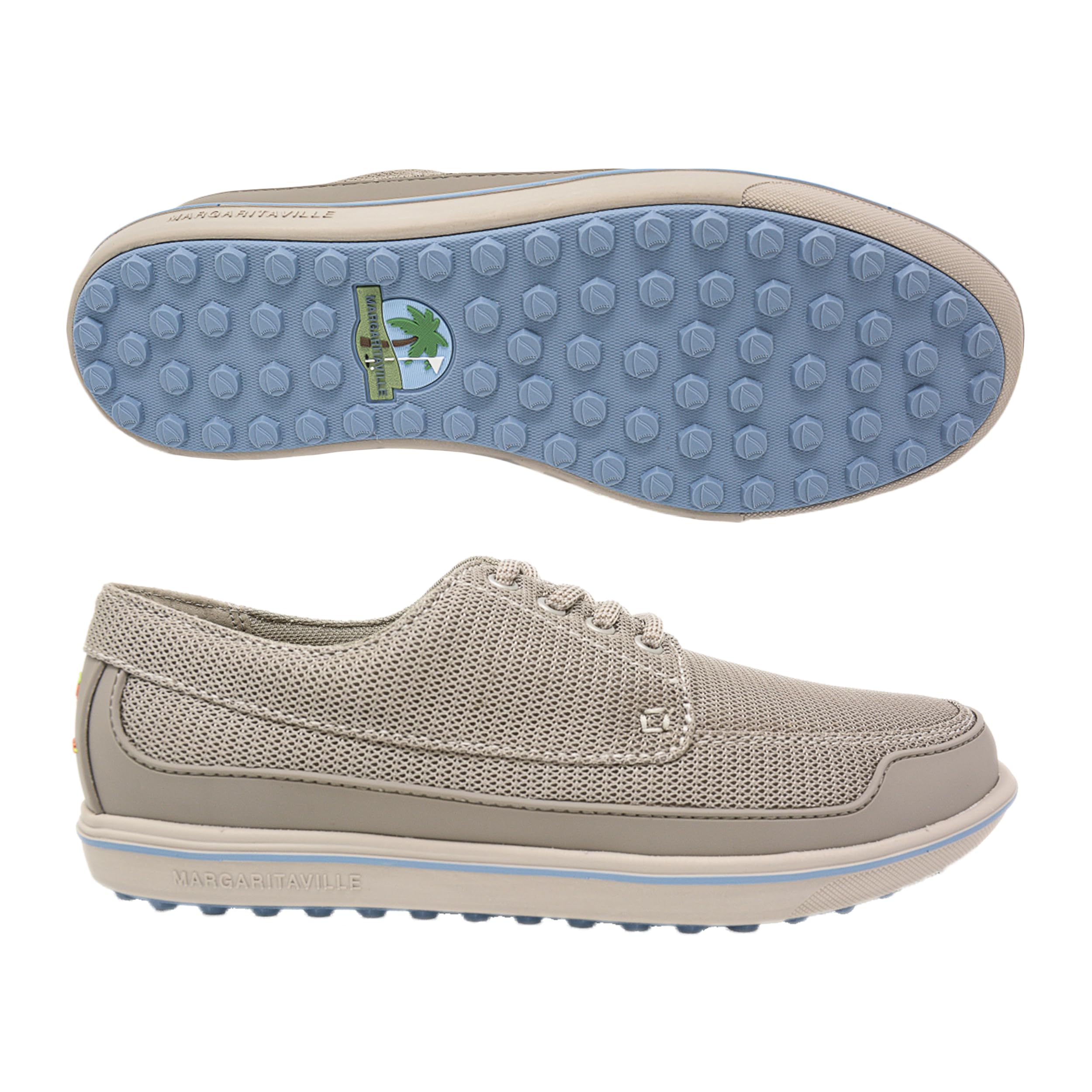 Margaritaville The Gimmie Men's Spikeless Golf Shoes - Comfortable Athletic Footwear with Rubber Toe Guard & Stability Heel Frame - Perfect for Golf Course, Driving Range & Casual Wear