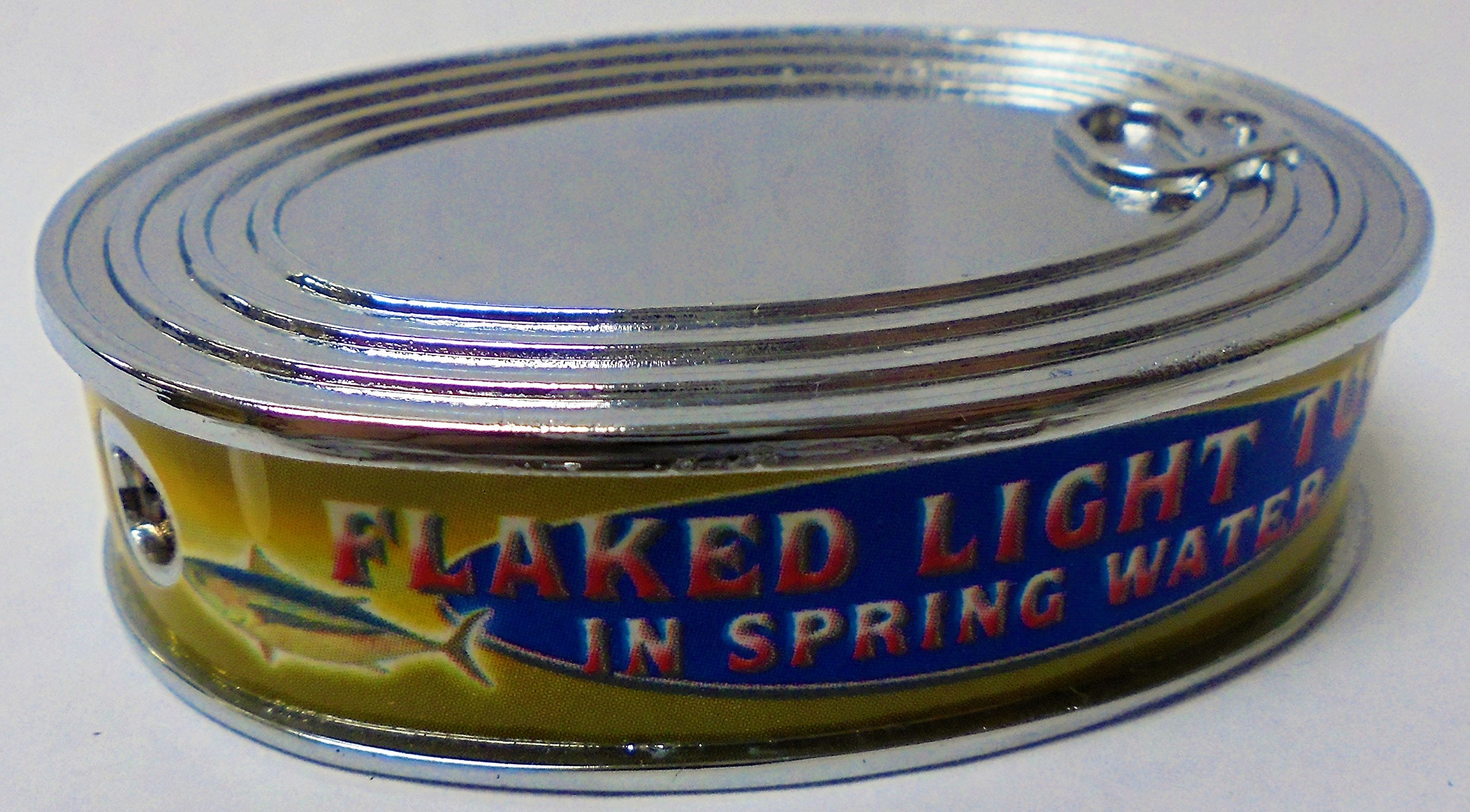 5 Pack Eclipse Novelty Tuna Can Lighters - Refillable Butane Lighter Set (1766-5) - Perfect for Camping, BBQ, Gifts & Collectibles
