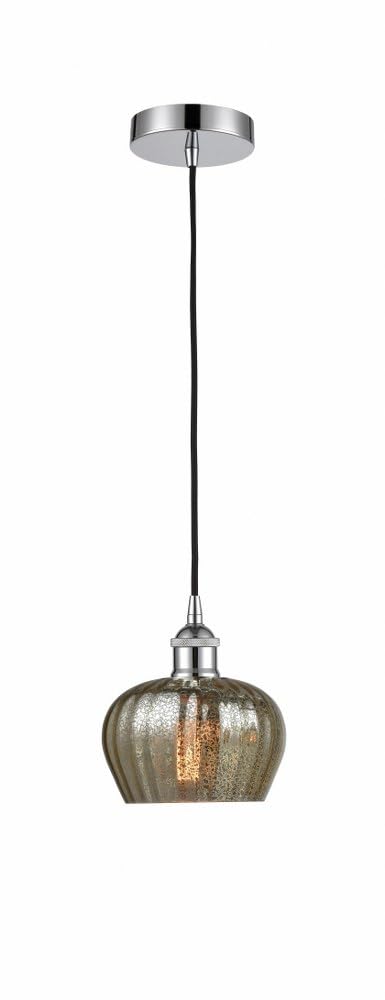 Innovations Lighting Fenton - Industrial Style 1-Light Mini Pendant Light Fixture - 8.25