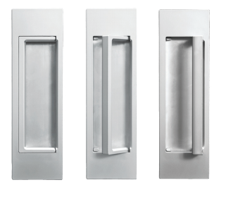 HB 678 Flush D Pull Handle - Stainless Steel Cabinet Hardware for Kitchen & Bathroom - Perfect for Drawers, Cabinets, and Furniture (Set of 10) - Ideal for Home Renovation & DIY Projects