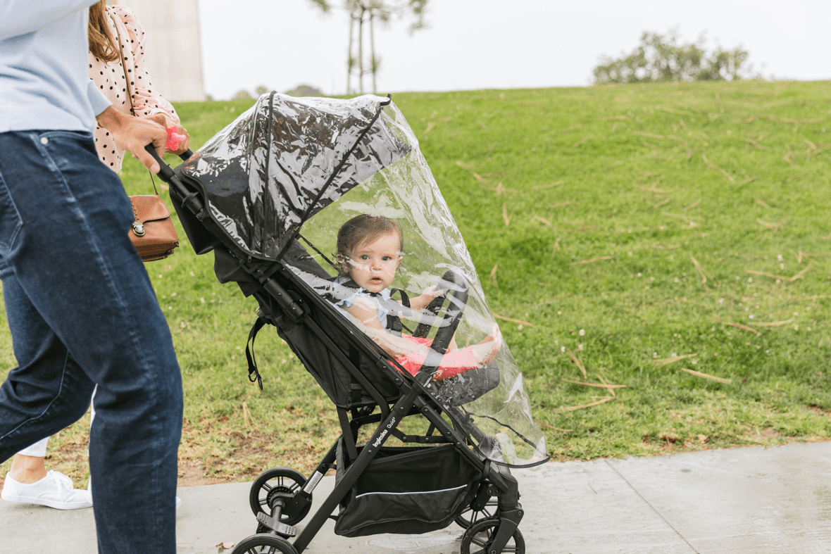 Inglesina Quid Stroller Rain Cover - Waterproof & Windproof Protection for Baby Strollers - Perfect for Rainy Days, Snow, and Outdoor Adventures