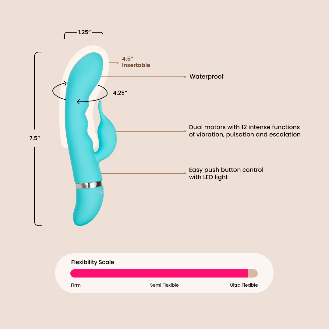 Foreplay Frenzy™ Silicone Teaser - Curved & Textured Shaft for Enhanced Stimulation | Perfect for Couples Play, Sensual Massage & Intimate Exploration
