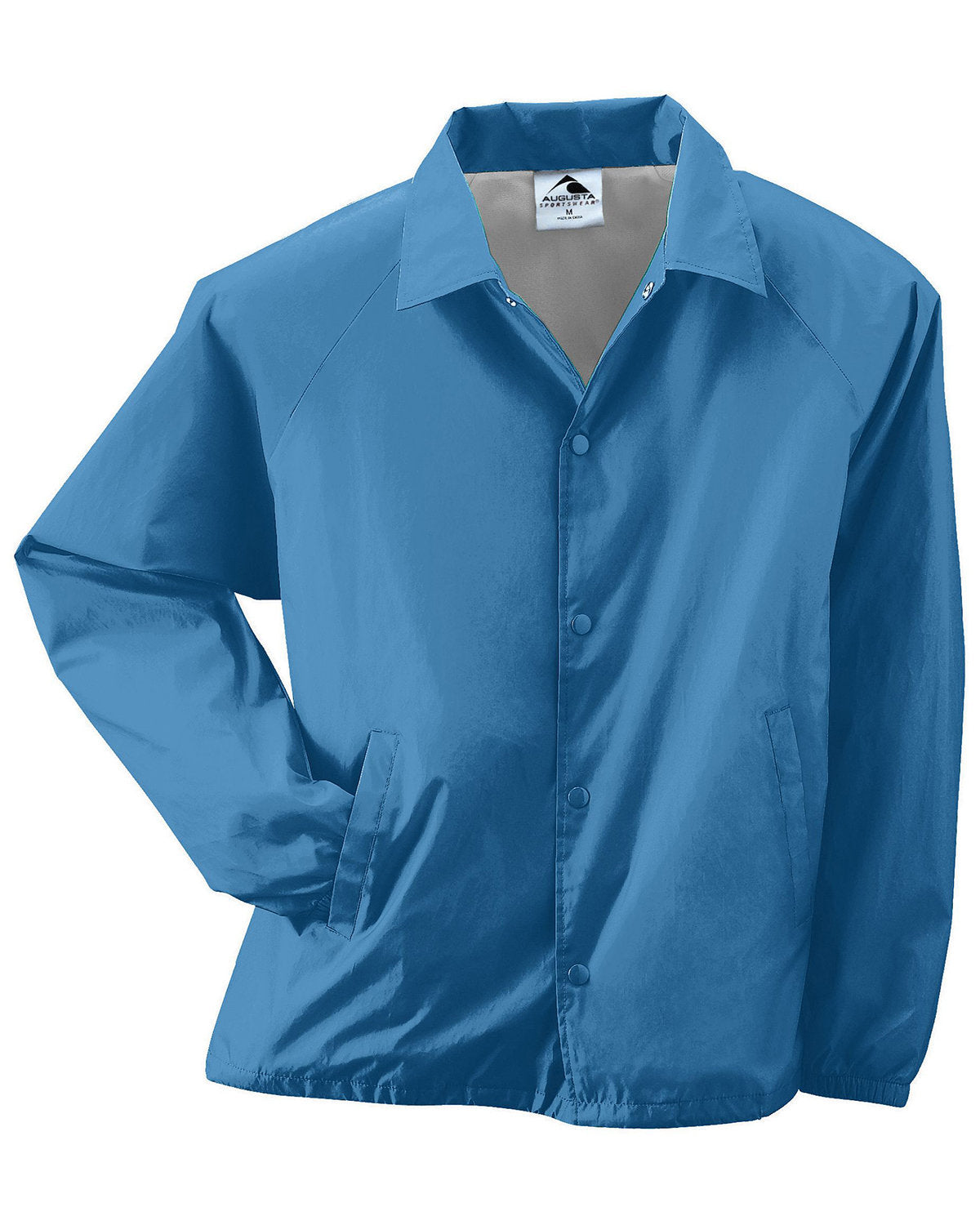Augusta Sportswear 3100 Unisex Nylon Coach's Jacket - Lightweight Water-Resistant Windbreaker for Outdoor Sports & Casual Wear
