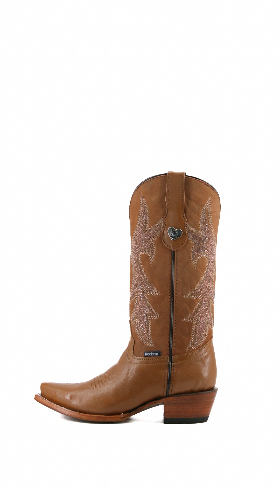 Makayla Women's Snip Toe Cowgirl Boots - Western Style Ankle Boots for Country Dancing, Rodeo & Casual Wear