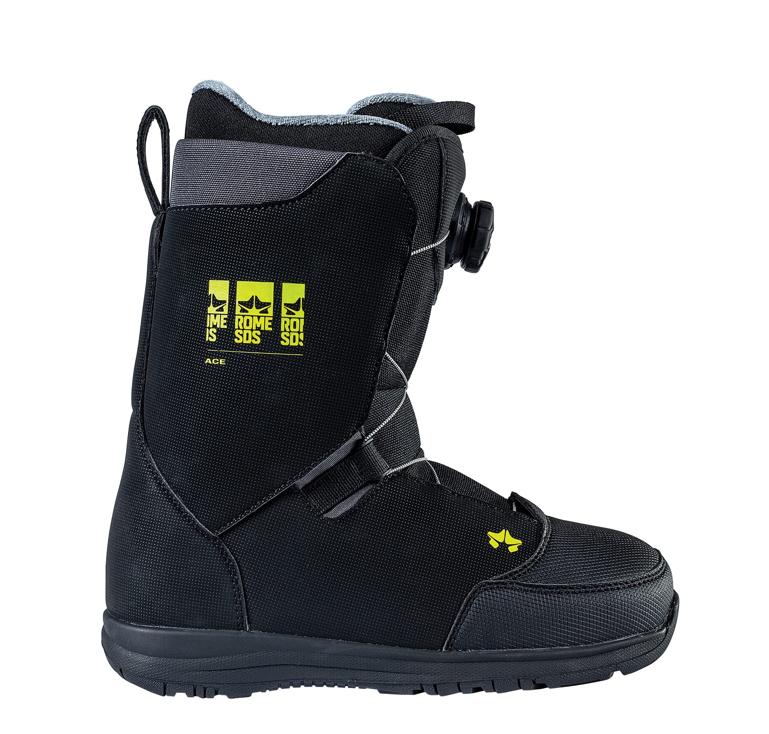 Rome Snowboards Kids Ace Snowboard Boot - Youth Snowboarding Shoes for Boys & Girls - Perfect for Winter Sports, Ski Resorts & Mountain Adventures