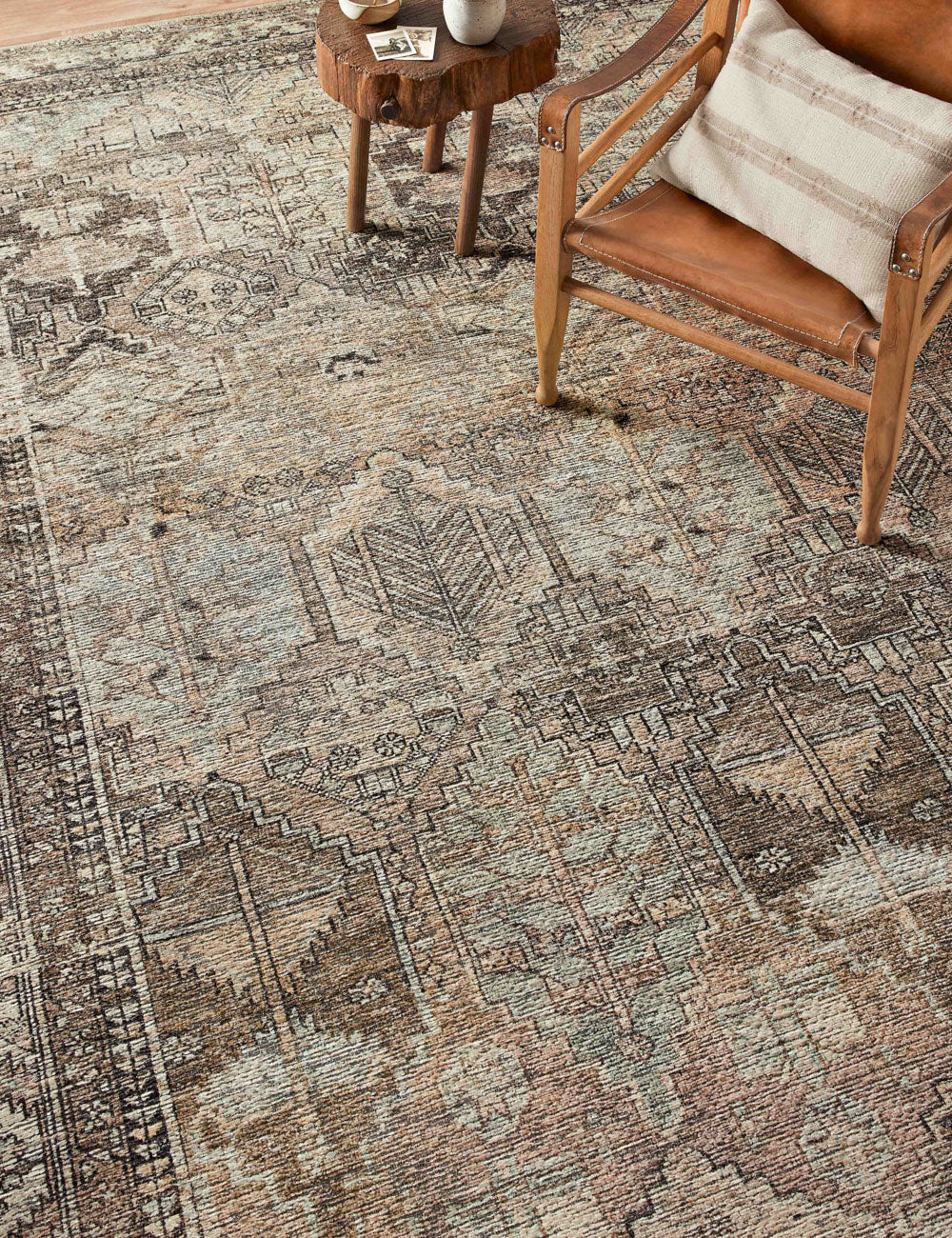 Amber Lewis x Loloi Billie Rug - Modern Boho Area Rug for Living Room, Bedroom & Nursery - Soft & Stylish Home Decor